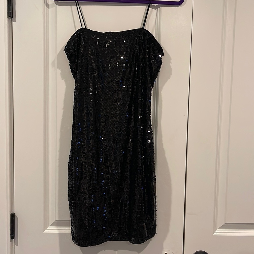 Shein very elegant black dress never used before
